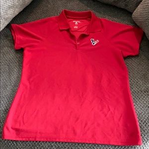 Like New Houston Texans Polo NFL